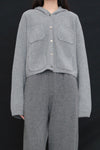 Mutedance 24 Autumn and Winter Hooded Cashmere Sweater MD-MD24FW133-GRAY MD24FW133 MD24FW134